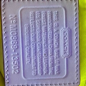 Coach purse
